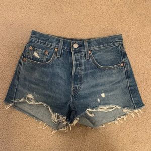Levi’s 501 denim shorts